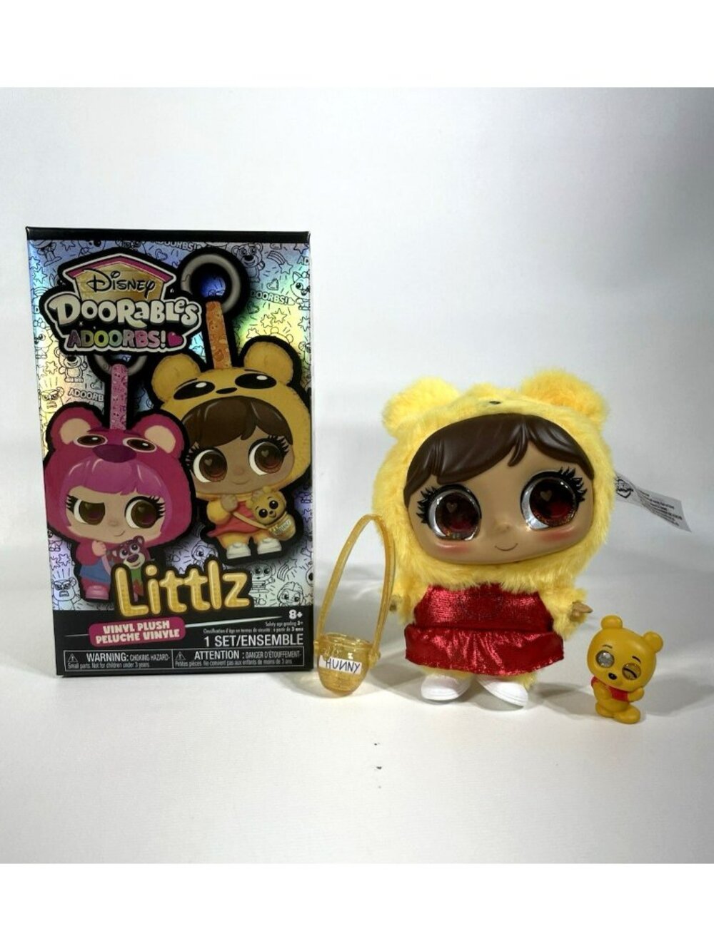 Disney Doorables Adoorbs Littlz 5" Clip-On Plush Doll CAMILLA & Accessories NEW